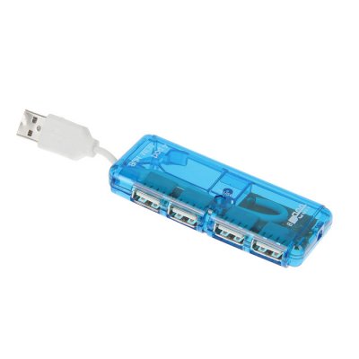    USB Luazon 4-ports USB 2.0 Blue 155874
