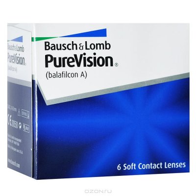   Bausch + Lomb   PureVision (6  / 8.6 / -5.75)