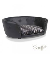   SCRUFFS Regent Faux Leather Sofa Bed 89x72x33  