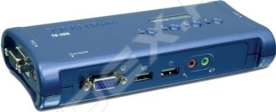 Товар почтой K В M коммутатор Trendnet TK-409K 4-портовый USB-переключатель клавиатура/видео/мышь с аудио