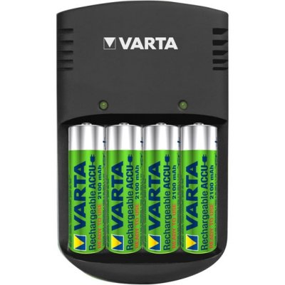     VARTA Plug Charger + 2AA 2500 mAh + 2AAA 1000 mAh
