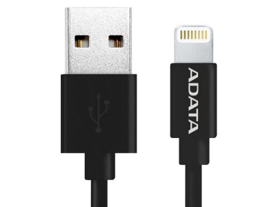     A-Data Lightning to USB 1m AMFIPL-100CM-CBK Black