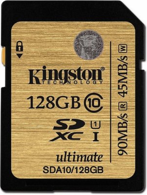     128Gb - Kingston HC Ultimate UHS-I Class 10 - Secure Digital SDA10/128GB