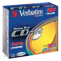    Verbatim CD-R DL+ Crystal43342