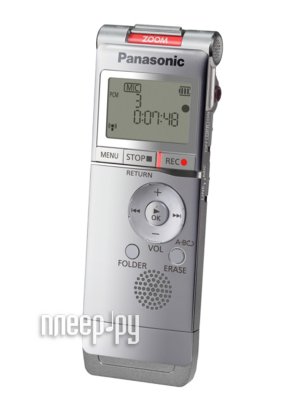 Товар почтой Цифровой диктофон Panasonic RR-XS350EE-S