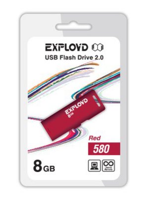    8Gb - Exployd 580 EX-8GB-580-Red