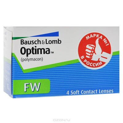     Bausch & Lomb Optima FW 4pk (-5.25/8.4/14.0)