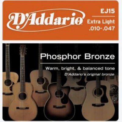   D-Addario EJ15   ., /, Extra Light, 10-47