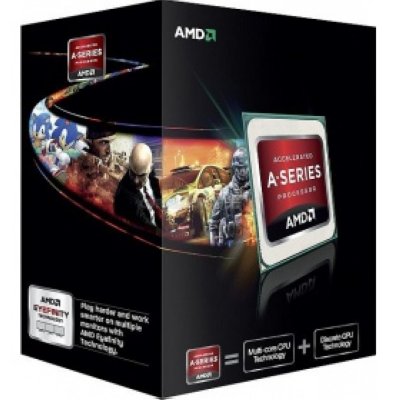   AMD A4-5300  X2 Core Trinity 3.4GHz (Socket FM2, L2 1MB, 65W, 32nm, 64bit, Radeon TM HD 74