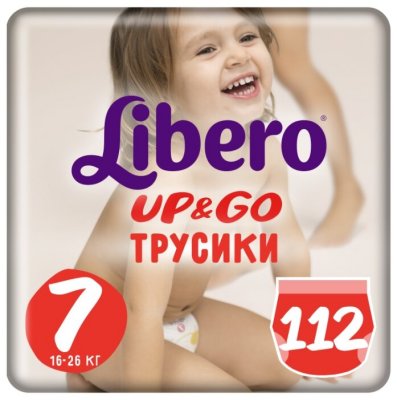   Libero  Up & Go 7 (16-26 ) 112 .