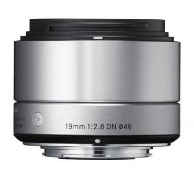    SIGMA AF 19 mm f/2.8 EX DN  Sony NEX Silver