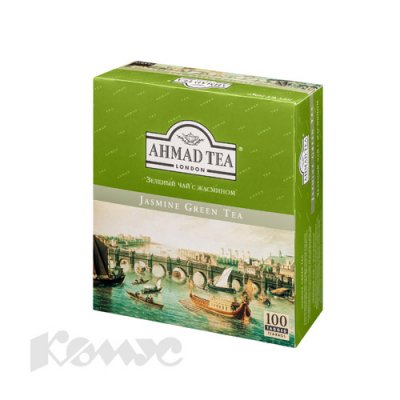    Ahmad Tea Green Jasmine (100   )