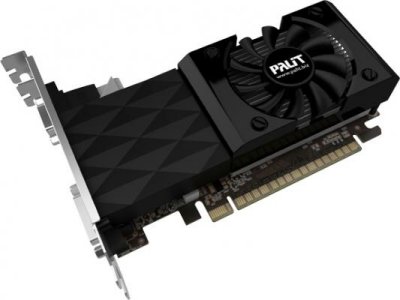    Palit PCI-E nVidia GT630 GeForce GT 630 2048Mb 128bit DDR3 700/1070 DVI/HDMI/CRT/HDCP bul