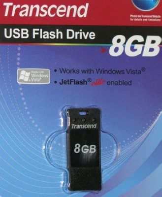   USB Flash  Transcend 8Gb JetFlash 590 Black USB2.0 (TS8GJF590K)