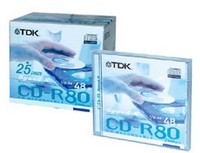    CD-R 80min 700Mb  DK 52  25  Cake Box