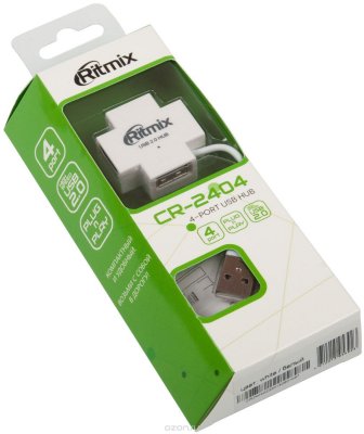    USB 2.0 Ritmix CR-2404 4 x USB 2.0 