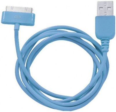    CBR Rainbow C Blue Apple 30-pin - USB2.0, 1m