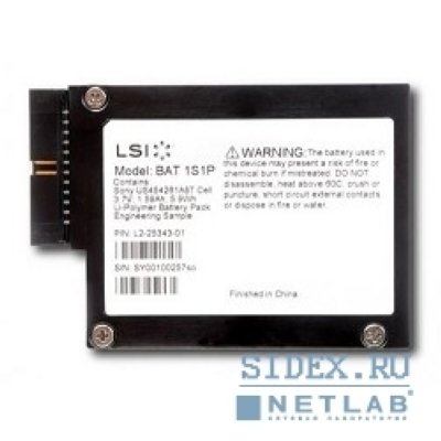     MegaRAID LSIiBBU08 Battery Backup Unit for SAS 9260-xx, 9280-xx + cable (LSI00264)