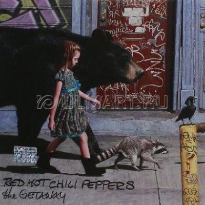   CD  RED HOT CHILI PEPPERS "THE GETAWAY", 1CD