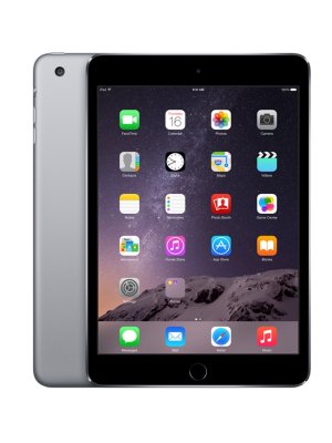    APPLE iPad mini 3 128Gb Wi-Fi Space Grey MGP32RU/A (Apple A7/1024Mb/128Gb/Wi-Fi/Bluetooth/Ca