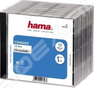    Hama H-44746 Jewel Case  1 CD 10  (/)