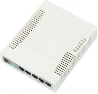    Mikrotik RB260GS RouterBOARD 260GS 5-port Gigabit smart switch with SFP cage, SwOS, plast