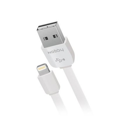     Nobby Connect USB - Lightning 8 pin 009-001 0.23m White 08993