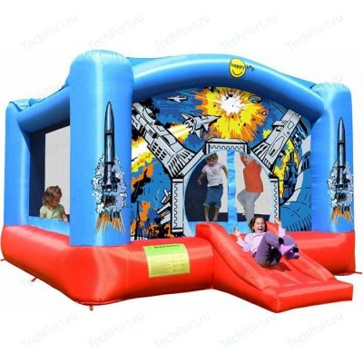   Happy Hop   Super Space Slide Bouncer 9212