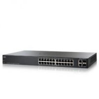   Cisco SB SLM224PT-EU  PoE SG 200-26P, 24x10/100/1000, 2xCombo SFP/PoE, WebView