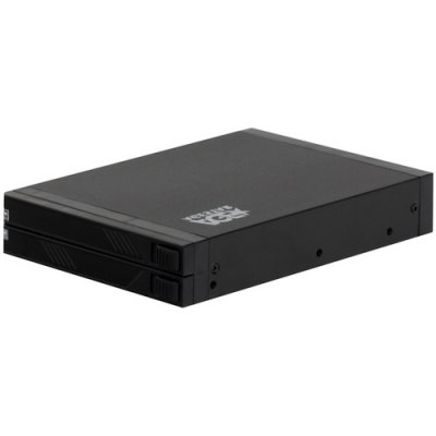     HDD Mobile rack 2x2.5" AgeStar S2B2A SATA BLACK