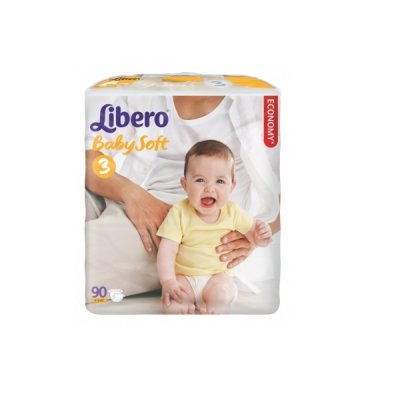    Libero Baby Soft Mega Plus Midi 4-9  (3) 90 