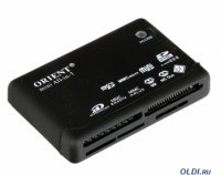   CardReader (AII in 1) USB 2.0 MINI Black (SDHC class2,4,6/microSD/microMMC/miniSD, 