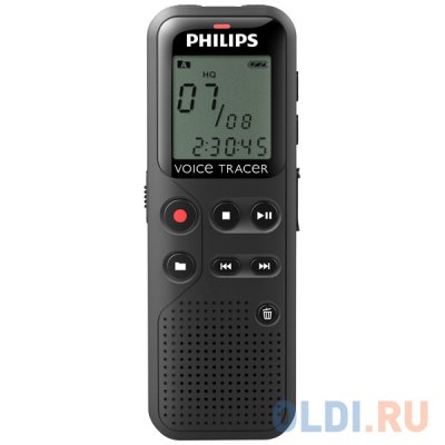 Товар почтой Диктофон Philips DVT1110/00 темно-серый