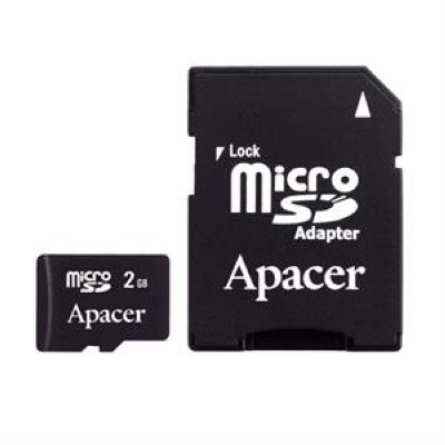   2Gb   microSD (T-Flash) Apacer (AP2GMCSD-R)