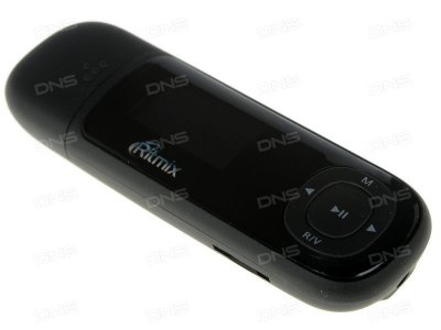   Ritmix (RF-3450-8Gb) Black (MP3 Player, FM, 8Gb, 1", , microSDHC, USB2.0, Li-Pol)