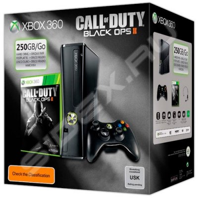     Microsoft XBox 360 Slim 250Gb +  Call of Duty Black Ops 2