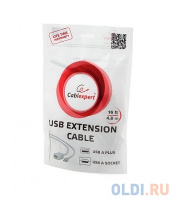     USB 2.0 Cablexpert UAE016, , AM/AF 4,8 