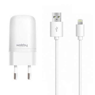   NOBBY   Energy USB 1A + 30pin SC-001 + AC001 White  + 