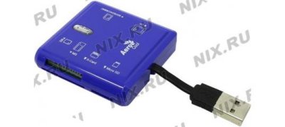    Aerocool (AT-816) USB2.0 CF/MMC/SDXC/microSDXC/xD/MS(/Pro/Duo/M2) Card Reader/Writer