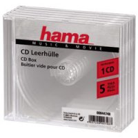    Hama H-49682  4 CD Slim Jewel Case 5 . 