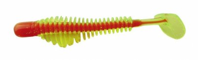     B Fish & Tackle Pulse-R Paddle Tail 3.25" - Chartreuse/Orange Core, 8,2  (8 )