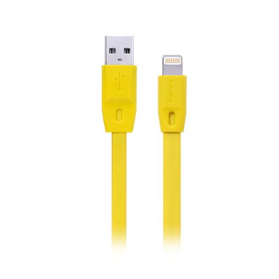     Remax Full Speed Data Cable for iPhone 6 Yellow 150cm RM-000152