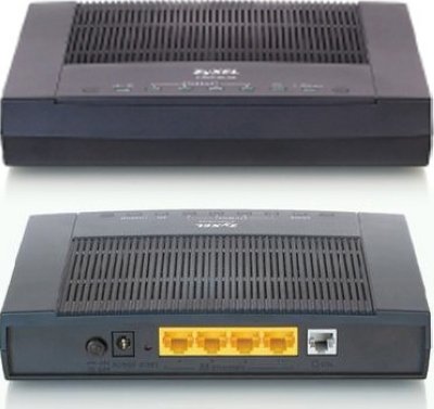   ZyXEL P660HT3  + ADSL ( 4UTP 10/100Mbps, RJ11)