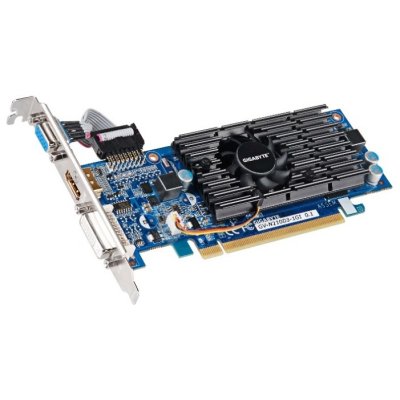    GigaByte GeForce 210 520Mhz PCI-E 2.0 1024Mb 1200Mhz 64 bit DVI HDMI HDCP rev. 5.0/ 6.0 (