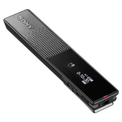 Товар почтой Диктофон Sony ICD-TX650B Диктофон, 16 Гб, Ультратонкий, черный