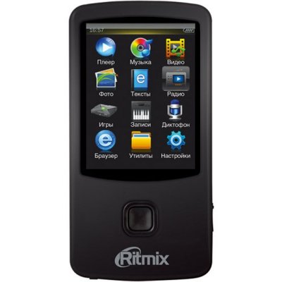  MP3- Ritmix   RITMIX RF-3350 8Gb black