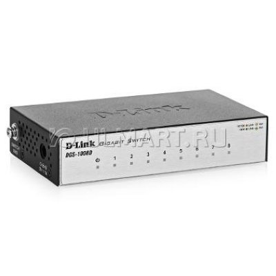    D-LINK DGS-1008D/J2A  8  10/100/1000Mbps