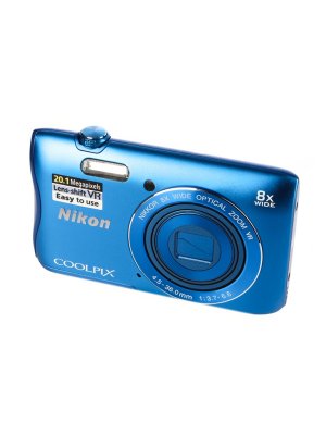   Nikon Coolpix S3700, Blue Lineart  