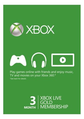   XBOX LIVE Gold 3    One)