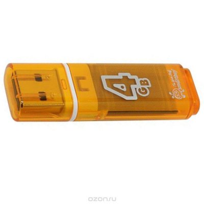   SmartBuy Glossy Series 4GB, Orange USB-